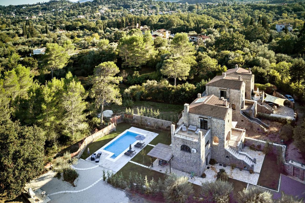 Filia Stone Villa Gouvia Buitenkant foto