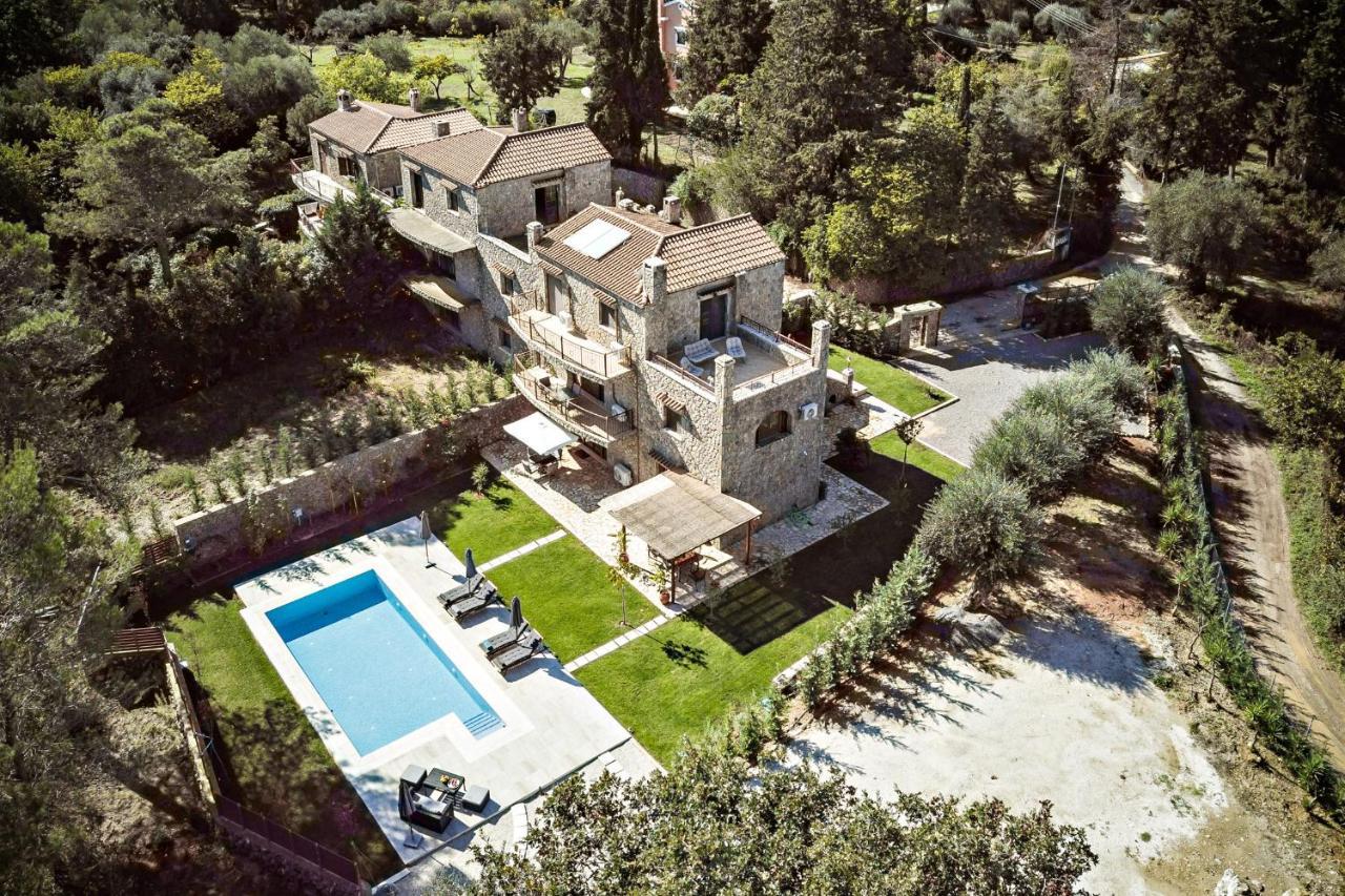 Filia Stone Villa Gouvia Buitenkant foto
