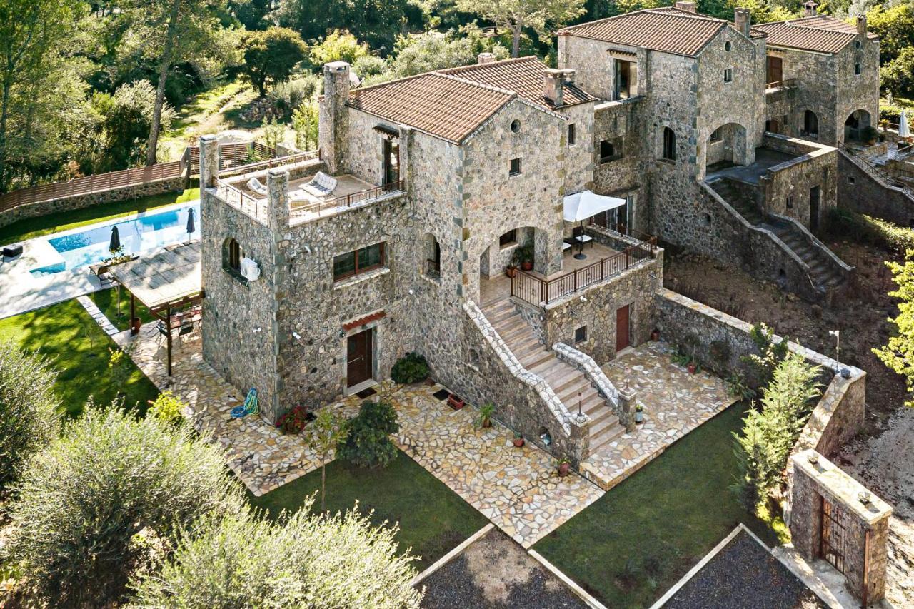 Filia Stone Villa Gouvia Buitenkant foto