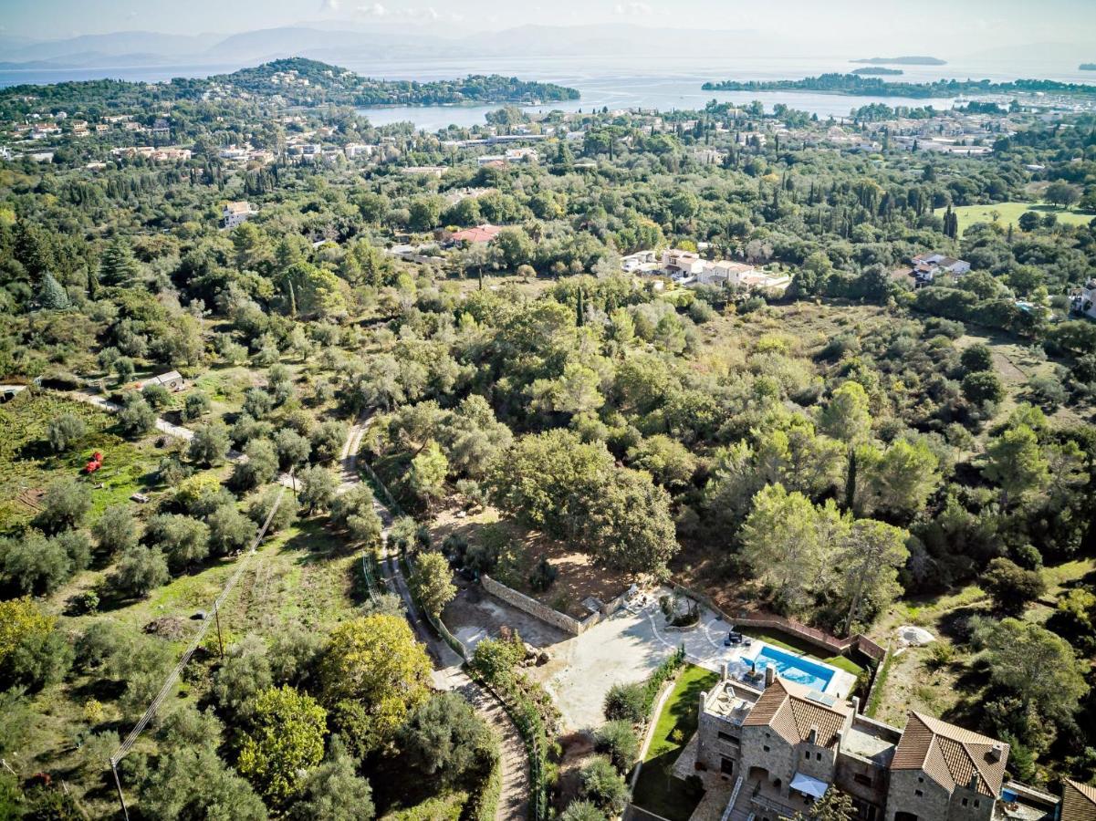 Filia Stone Villa Gouvia Buitenkant foto