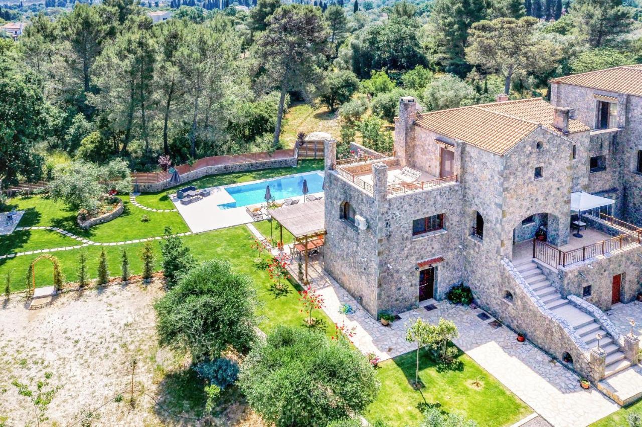 Filia Stone Villa Gouvia Buitenkant foto